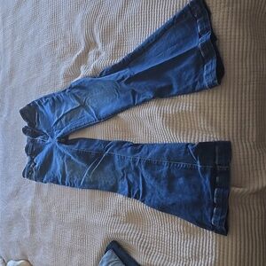 High waisted flare jeans